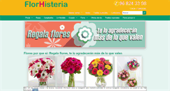 Desktop Screenshot of florhisteria.es